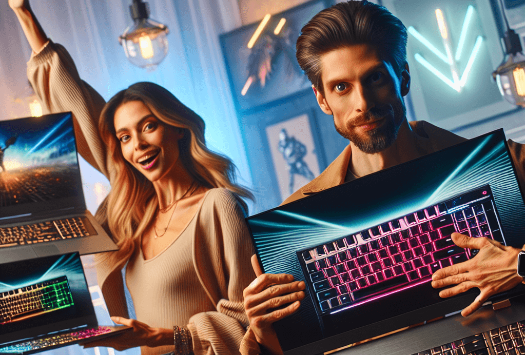 High-end Gaming Laptops 4K Ultra-wide Monitors RGB Mechanical Keyboard